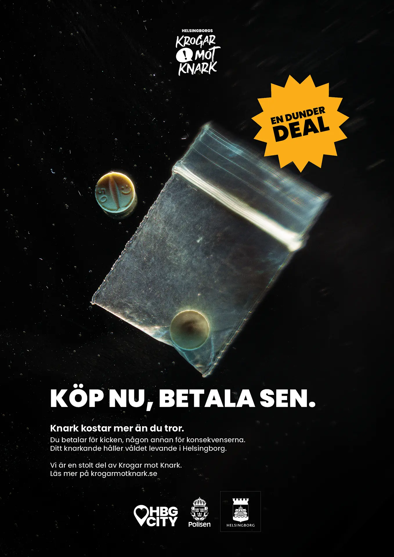 Affisch: Köp nu, betala sen